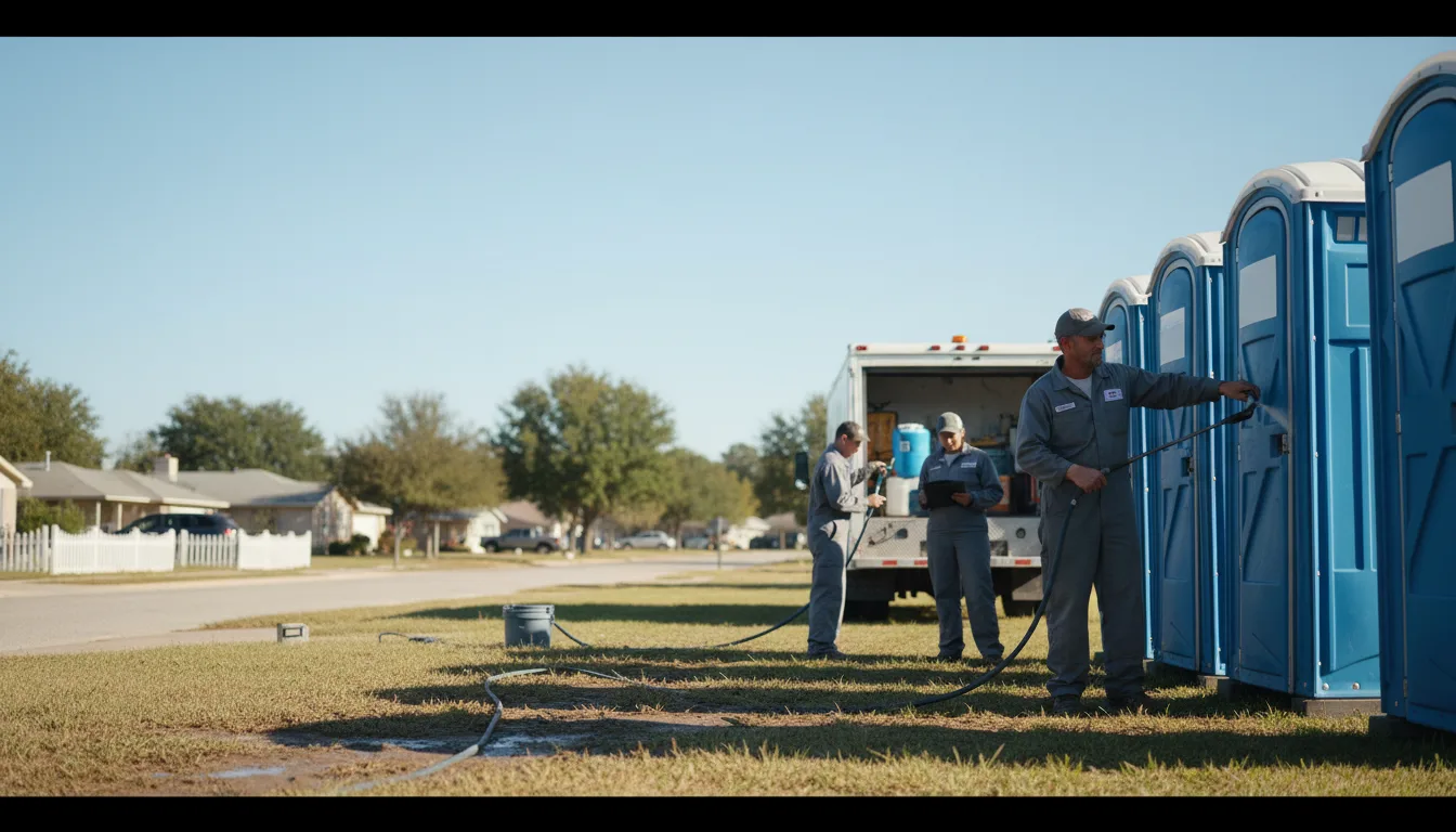 Long-Term Portable Toilet Rental in Marshall, TX near me